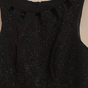 Elegant Black Sleeveless Dress